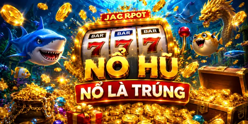 Kho nổ hũ siêu khủng, nổ là trúng lớn